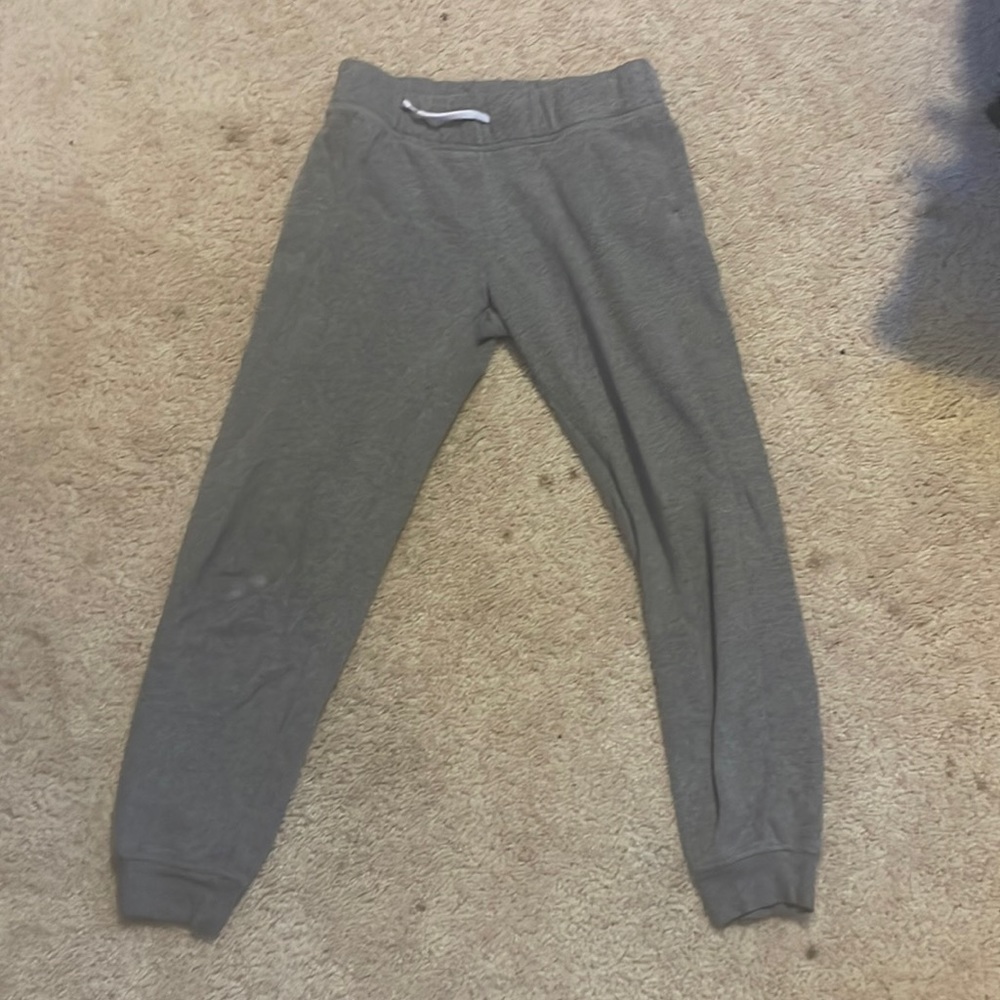 A gray pair of soft joggers, an XL from the So brand which branches from kohls.